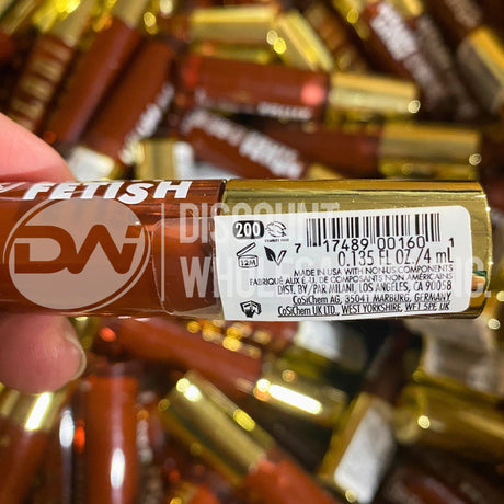 Milani Fruit Fetish Lip Oil #200 Coco Cacao Hydrating Shine (100 Pcs Lot)