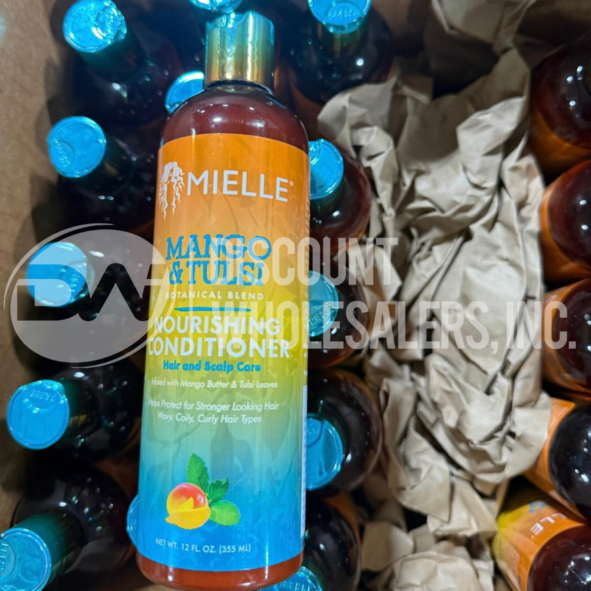Mielle Organics Mango & Tulsi Nourishing Conditioner 12 Oz (100 Pcs Lot)