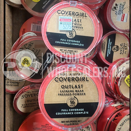 Covergirl Outlast Extreme Wear Pressed Powder Mix (80 Pcs Lot)