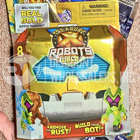 Toys Assorted Real Gold Robots, Real Diamond Mine and Magic Mixies Mixlings (120 Pcs Lot)