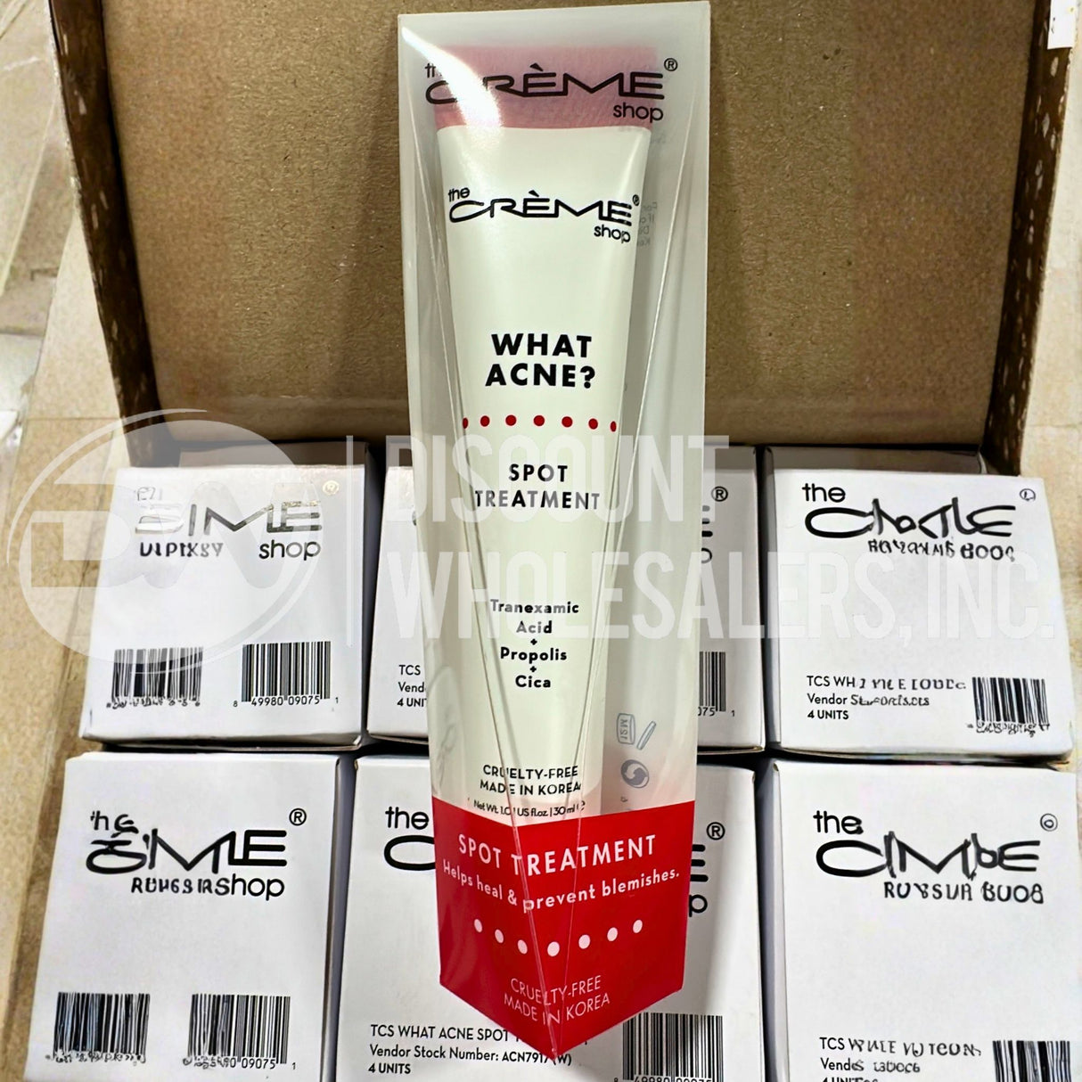 The Creme Shop What Acne Spot Treatment - Tranexamic Acid - 1.01 fl oz (72 Pcs Lot)