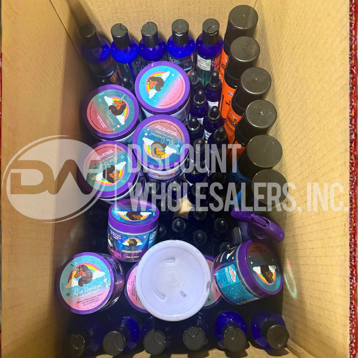 Afro Unicorn And Kaleidoscope Mix Different Sizes (128 Pcs Lot)