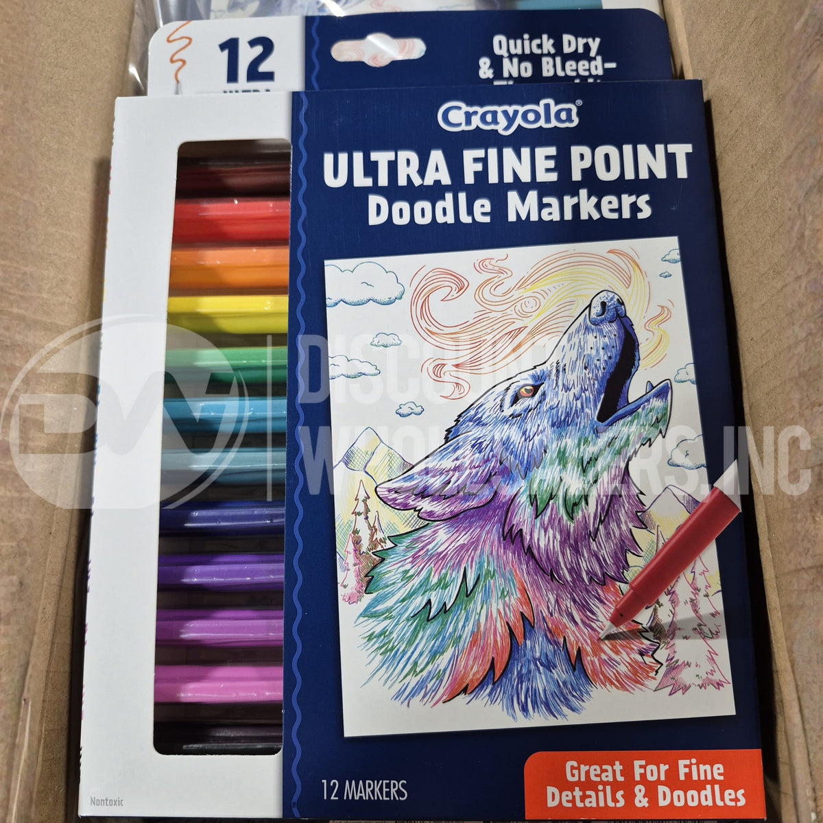 Crayola Ultra Fine Point Markers 12ct (96 Pcs Lot)