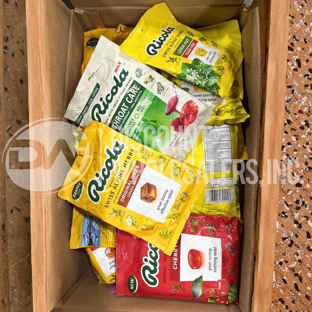 Ricola Assorted Differents Sizes (100 Pcs Lot)