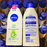 NIVEA Aloe Vera Body Lotion 48 Hr Moisture, Normal to Dry Skin, 16.9oz (75 Pcs Lot)