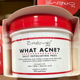 The Creme Shop What Acne Daily Exfoliating Pads 60 Patches (144 Pcs Lot)