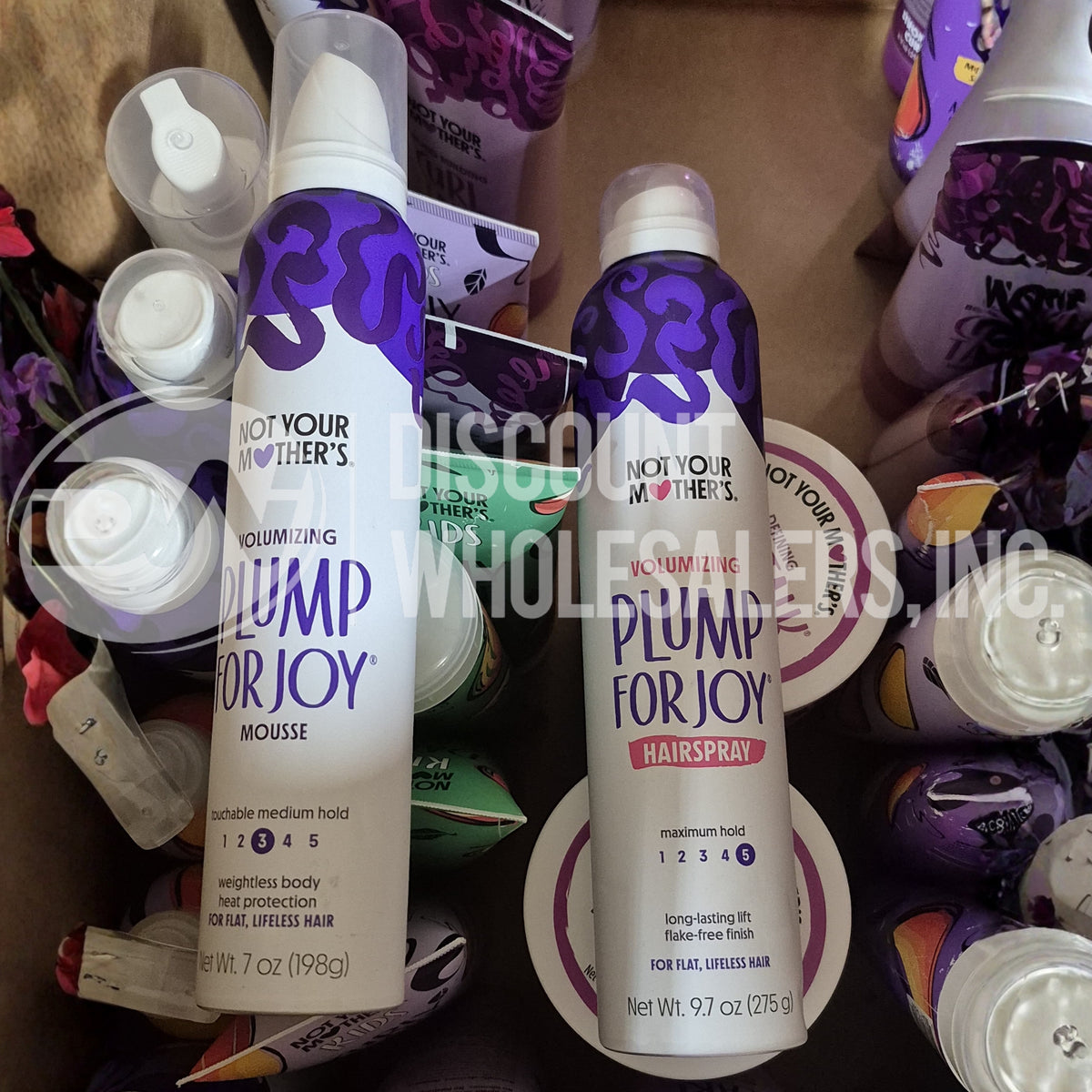 Not Your Mother's Conditioner, Curly Care, Mousse, Hair Spray, Shampoo And More Different Sizes (105 Pcs Lot)