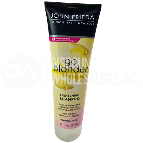 John Frieda Go Blonder Lightening Shampoo Citrus Blend 8.3 Fl Oz (280 Pcs Lot)