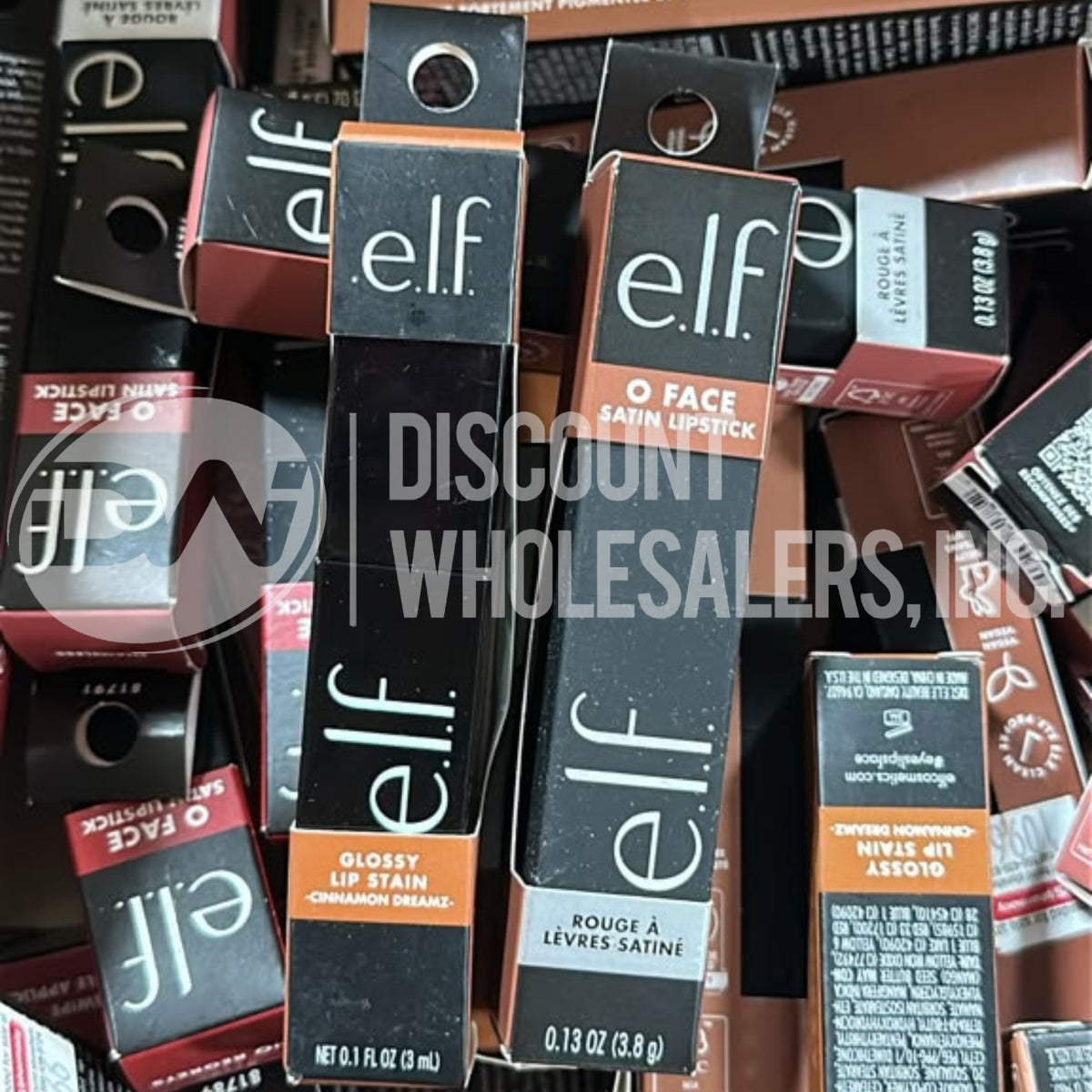 E.l.f Assorted Lipsticks Glossy Lip Stain And Satin (100 Pcs Lot)