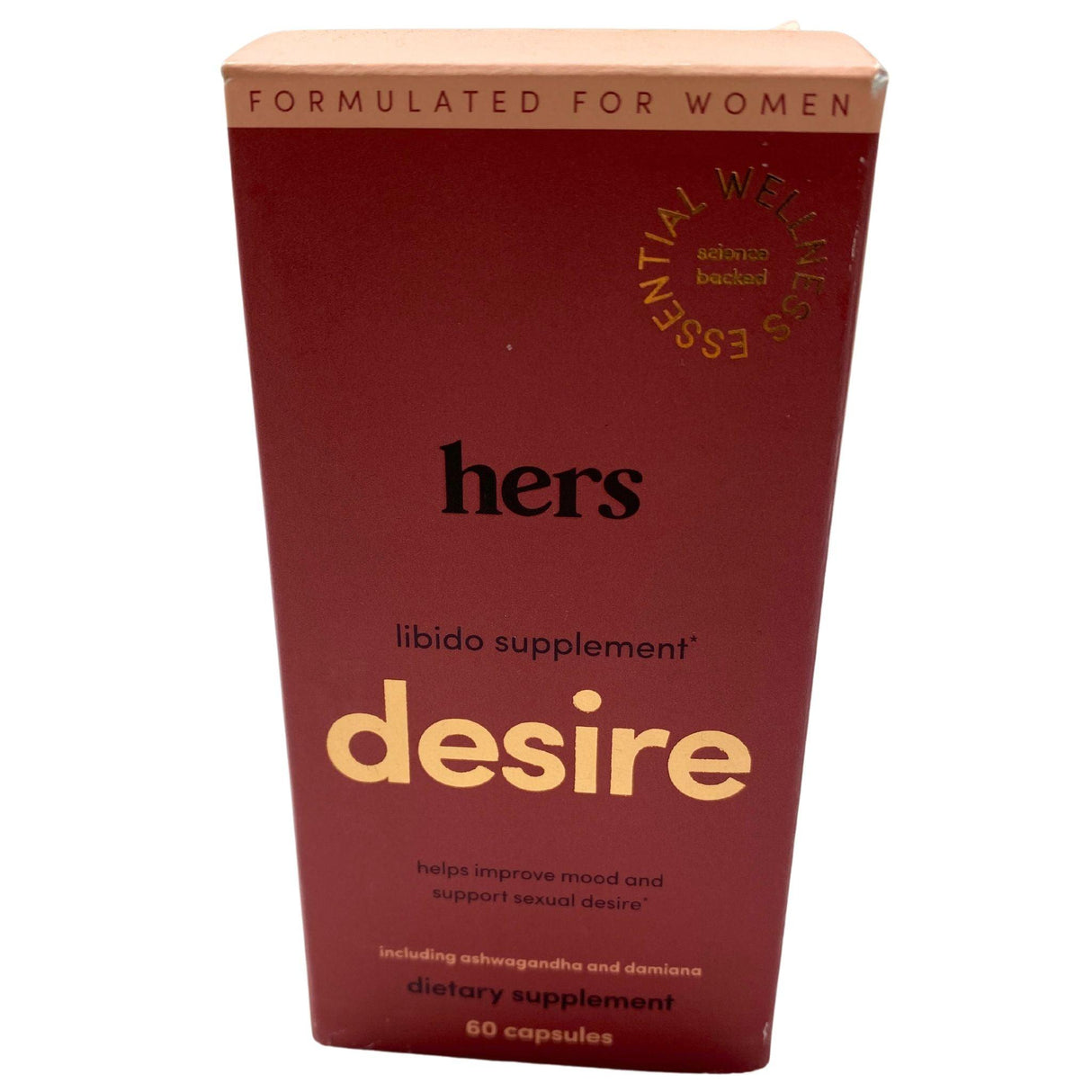 Hers Libido Supplement Desire Helps Improve Mood and Support Sexual Desire Dietary Supplement