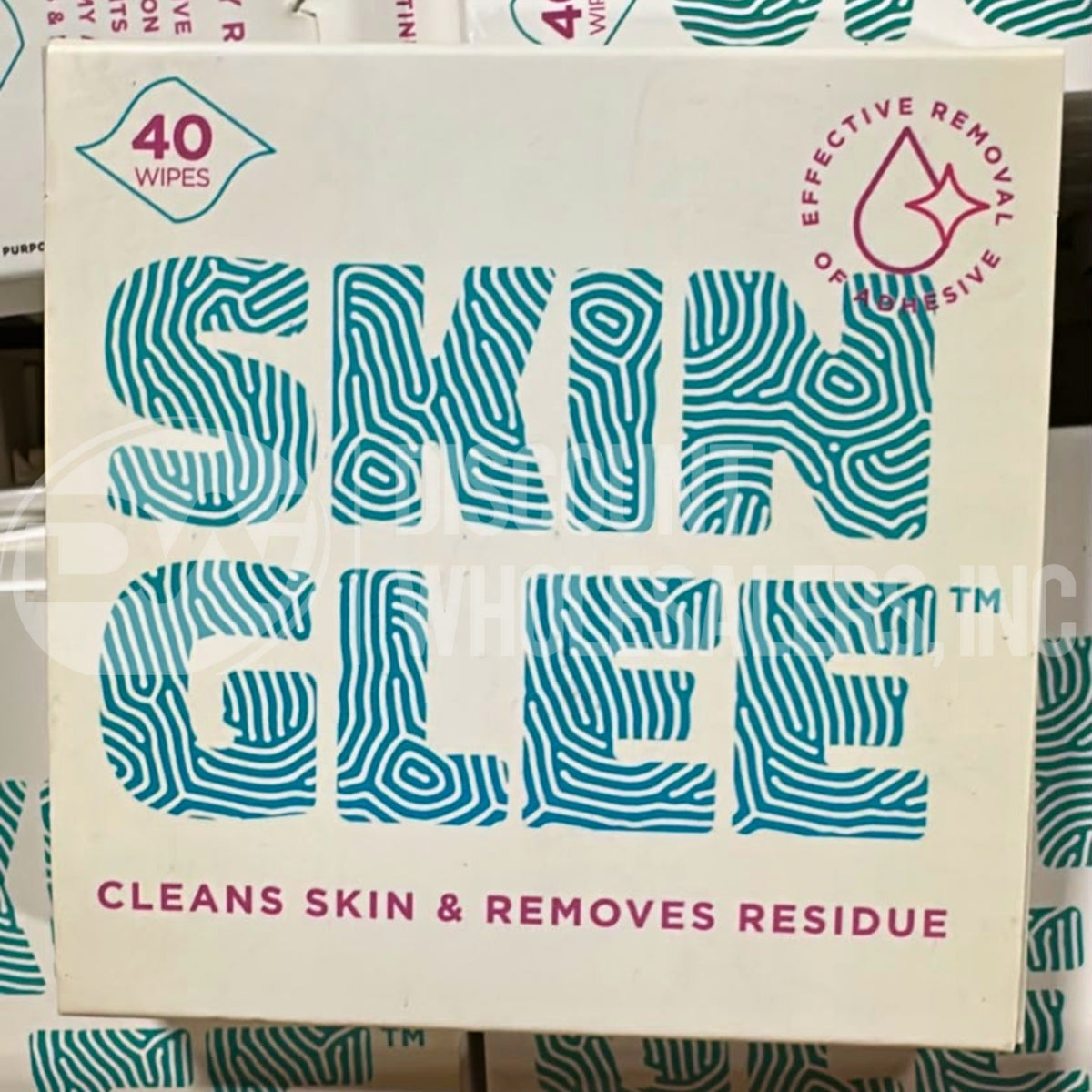 Skin Glee 40 Wipes New & Sealed Cleans & Removes Residue (174 Pcs Lot)