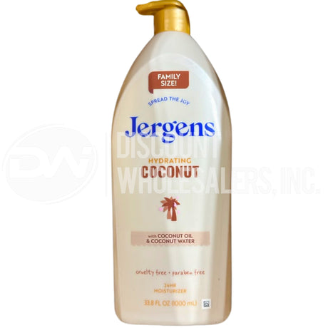 Jergens Assorted Lotions Different Sizes (60 Pcs Lot)