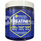 Natural Stacks Creatine+ Advanced Absorption Formula 120 Vegan Caps (78 Pcs Lot)