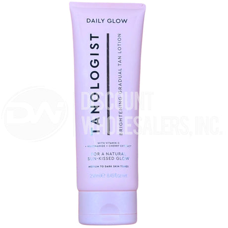 Tanologist Brightening Gradual Tan Lotion Medium To Dark Skin Tones 8.45 Oz (82 Pcs Lot)