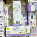 Organyc Feminine Care Liners, Light Flow, 24 Liners (162 Pcs Lot)