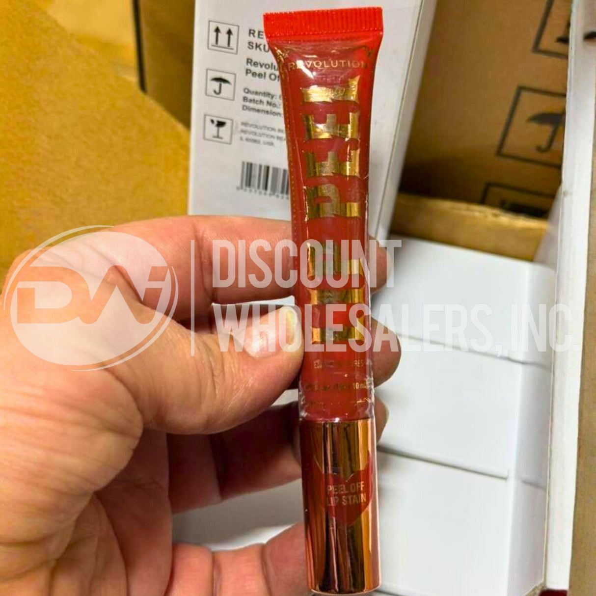 Revolution Truly Sinful Lip Peel Red (72 Pcs Lot)