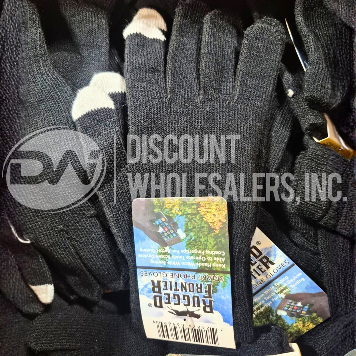 Rugged Frontier Smartphone Gloves Black (100 Pcs Lot)