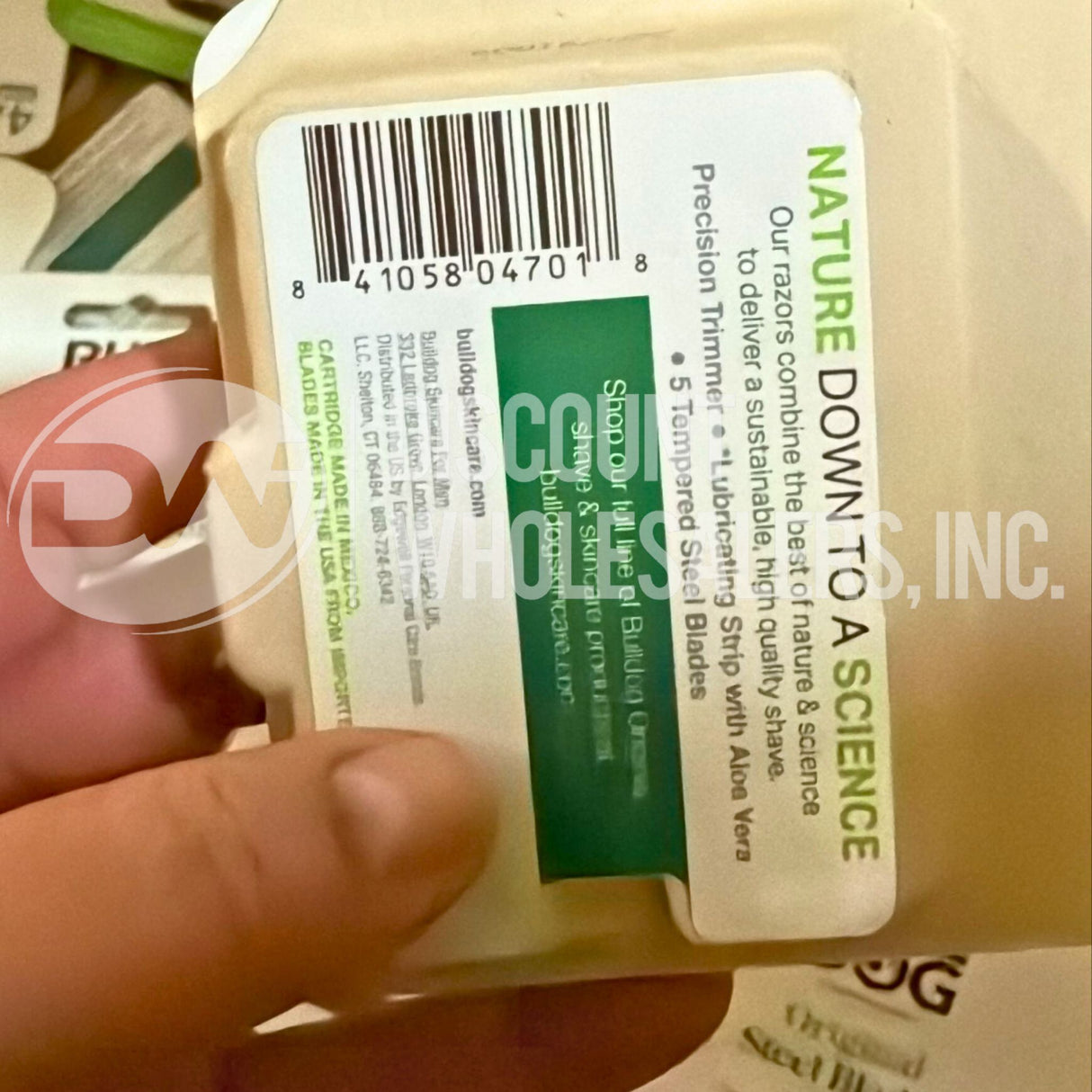 Bull Dog Skincare for Men Original Steel Blades 4x 5-Blades Cartridges (100 Pcs Lot)