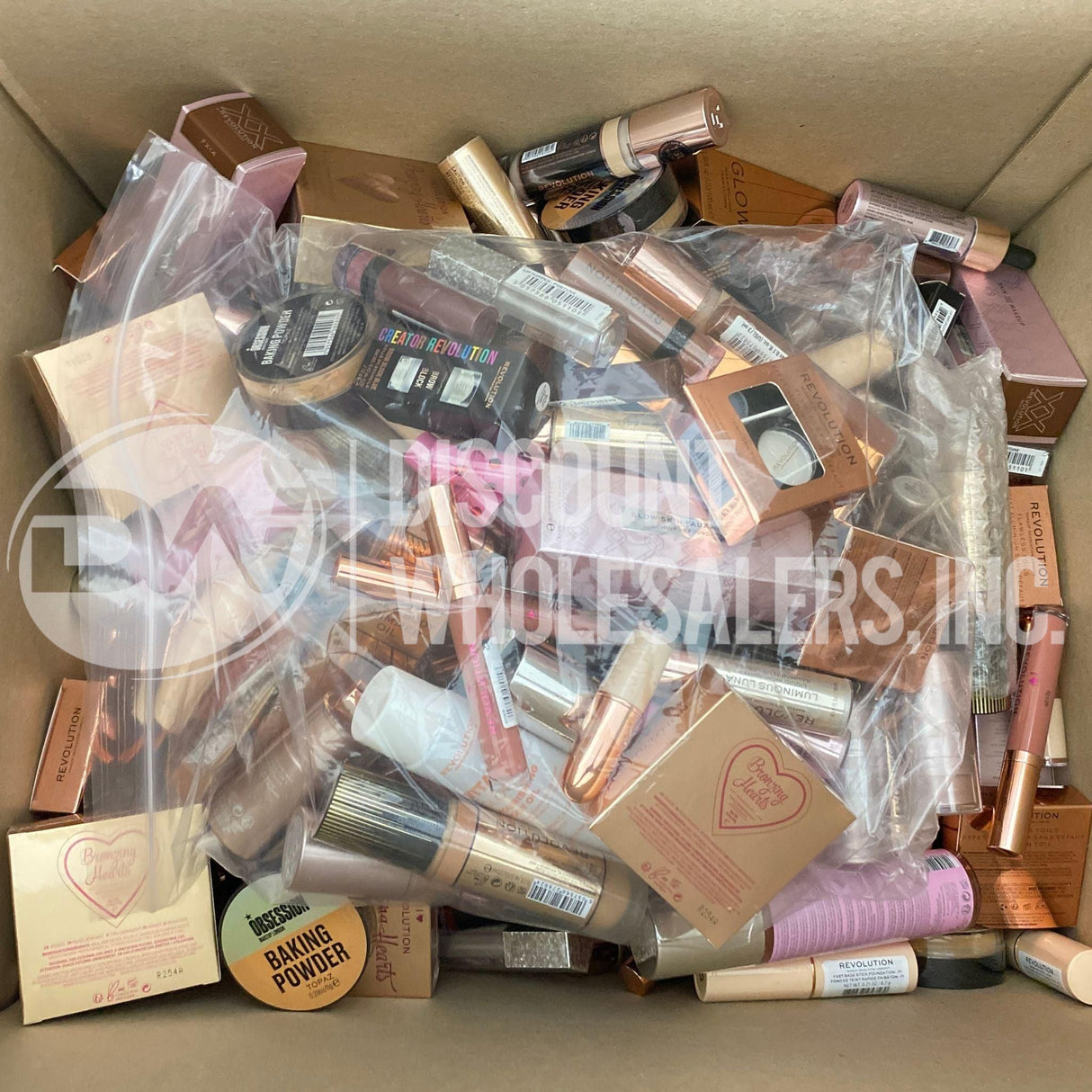 Assorted Revolution Cosmetics (250 Pcs Lot)