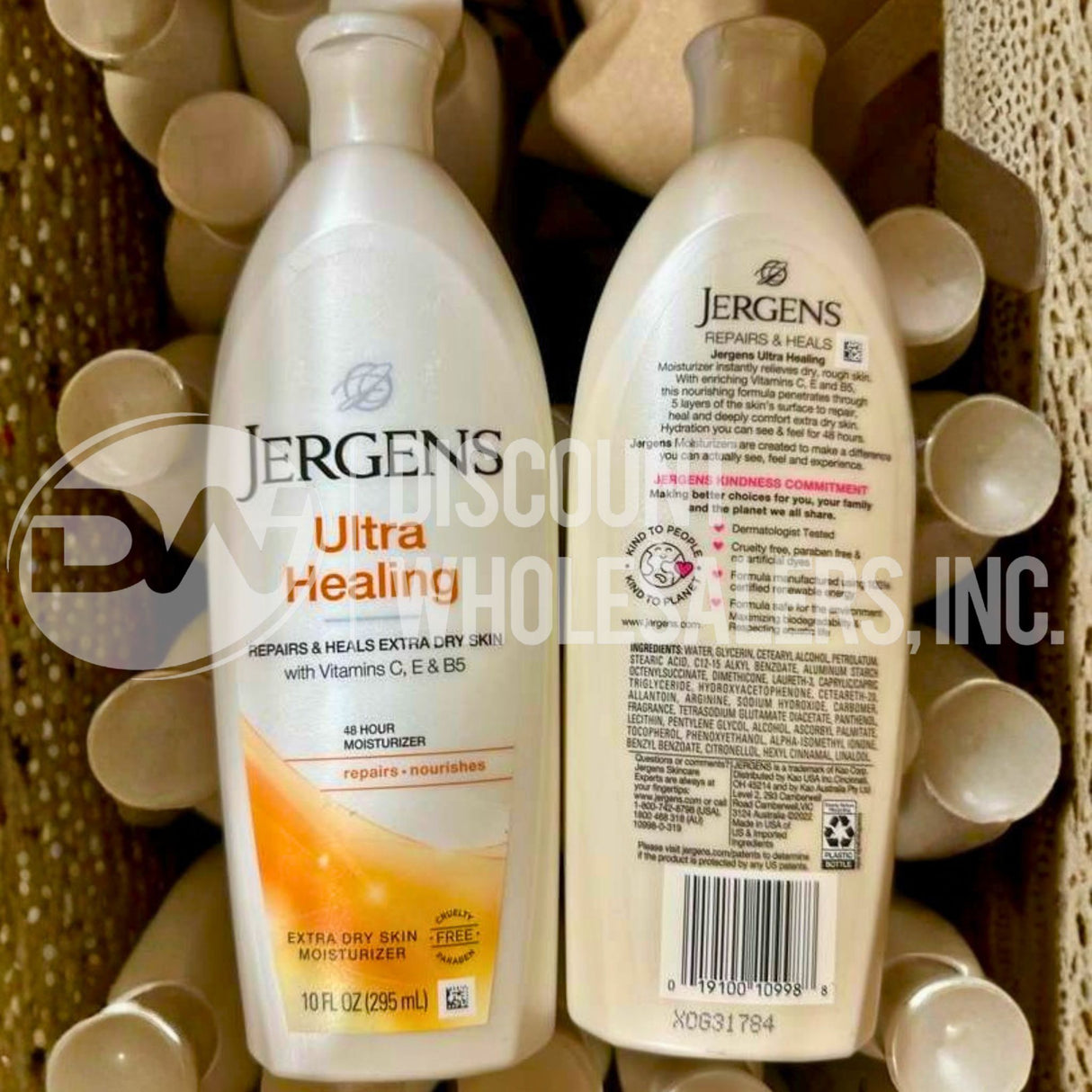 Jergens Ultra Healing Extra Dry Skin Moisturizer 10 Oz (70 Pcs Lot)