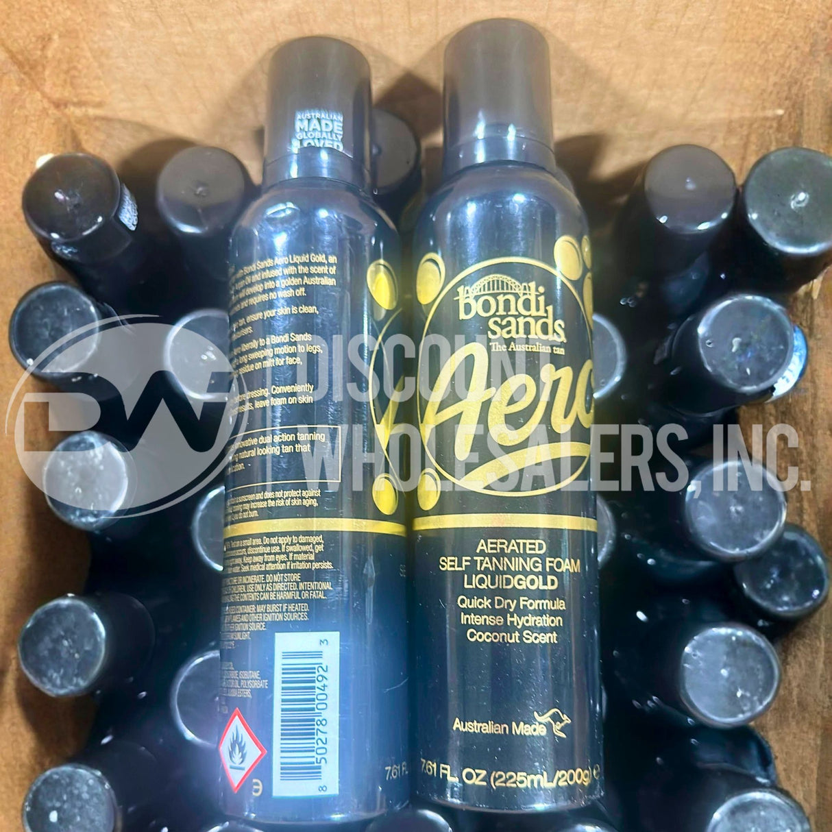 Bondi Sands Aero Liquid Gold Self Tanning Foam Coconut Scent 7.61 Fl Oz (350 Pcs Lot)