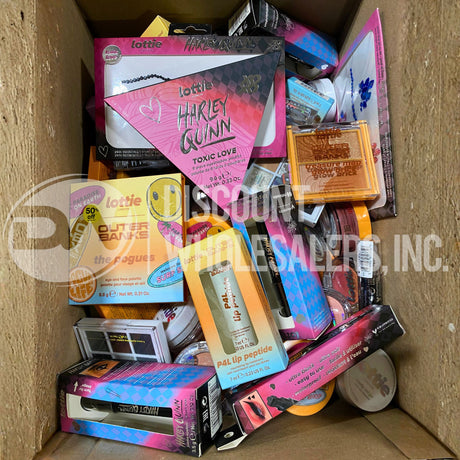 Lottie Assorted Makeup Eyeshadow, Liners, Blush, Mascara, Lips and More (250 Pcs Lot)