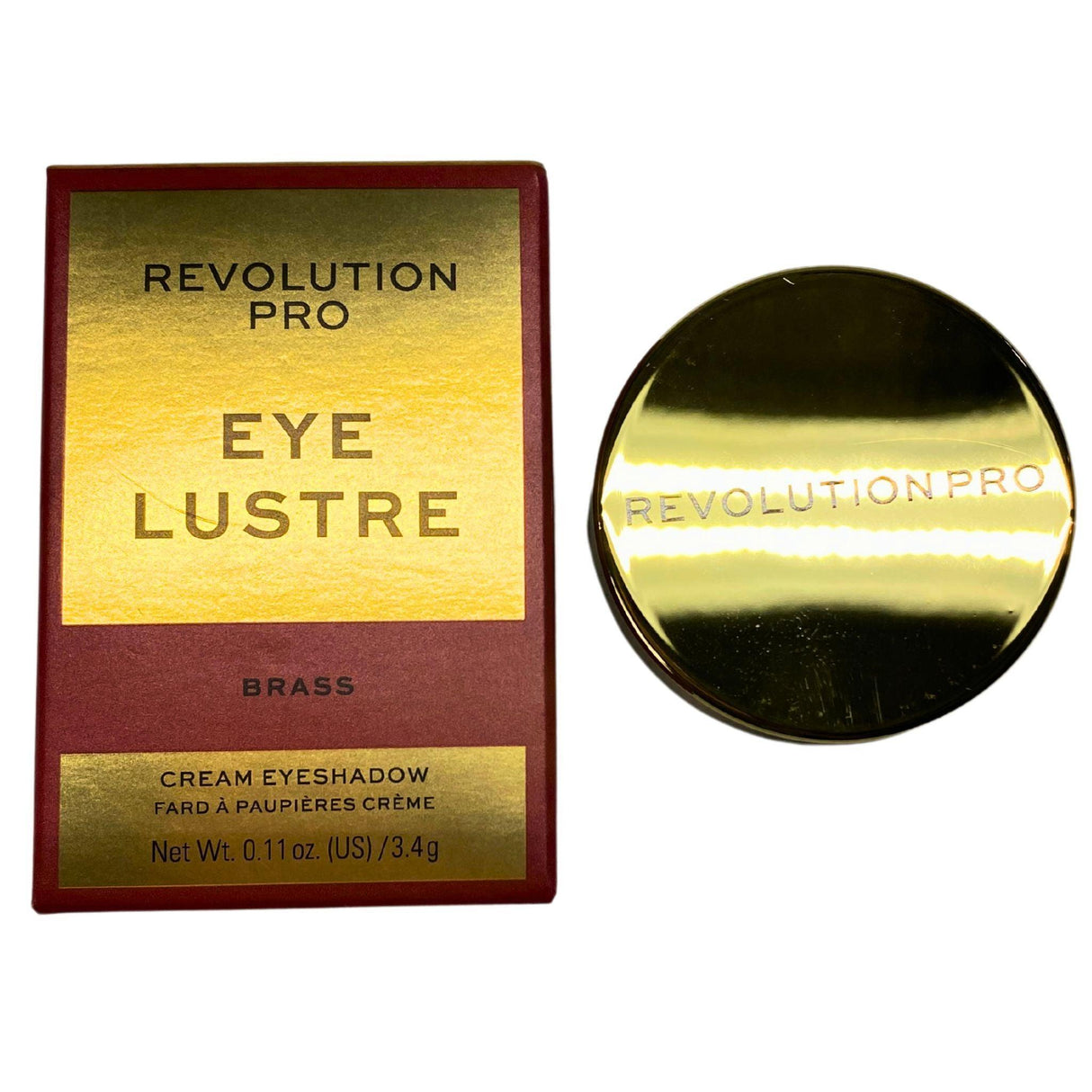 Revolution Pro Eye Lustre Brass Cream Eyeshadow  0.11, oz (72 Pcs Lot)