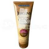 Jergens Natural Glow Sunless Tanner Medium/Deep 7.5 Oz Coconut Oil (80 Pcs Lot)