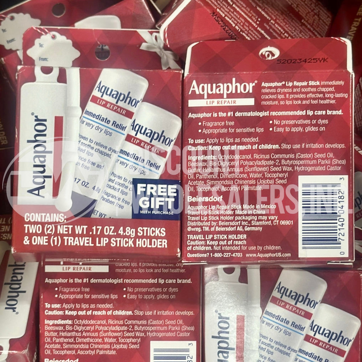 Aquaphor Lip Repair Immediate Relief Travel Lipstick Holder (100 Pcs Lot)