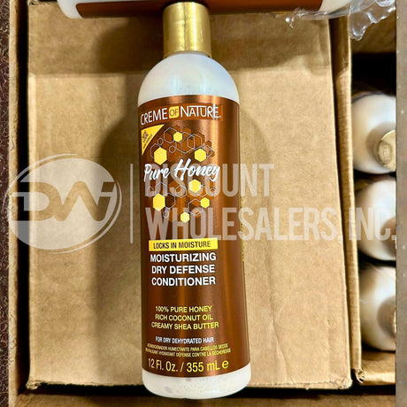 Pure Honey Moisturizing Conditioner - Hydrating Shea Butter & Coconut Oil, 12 Oz (72 Pcs Lot)