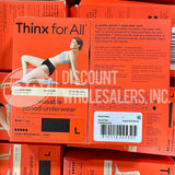 Thinx for All Period Better Underwear Brief Panties Super Absorption Large Black (276 Pcs Lot)