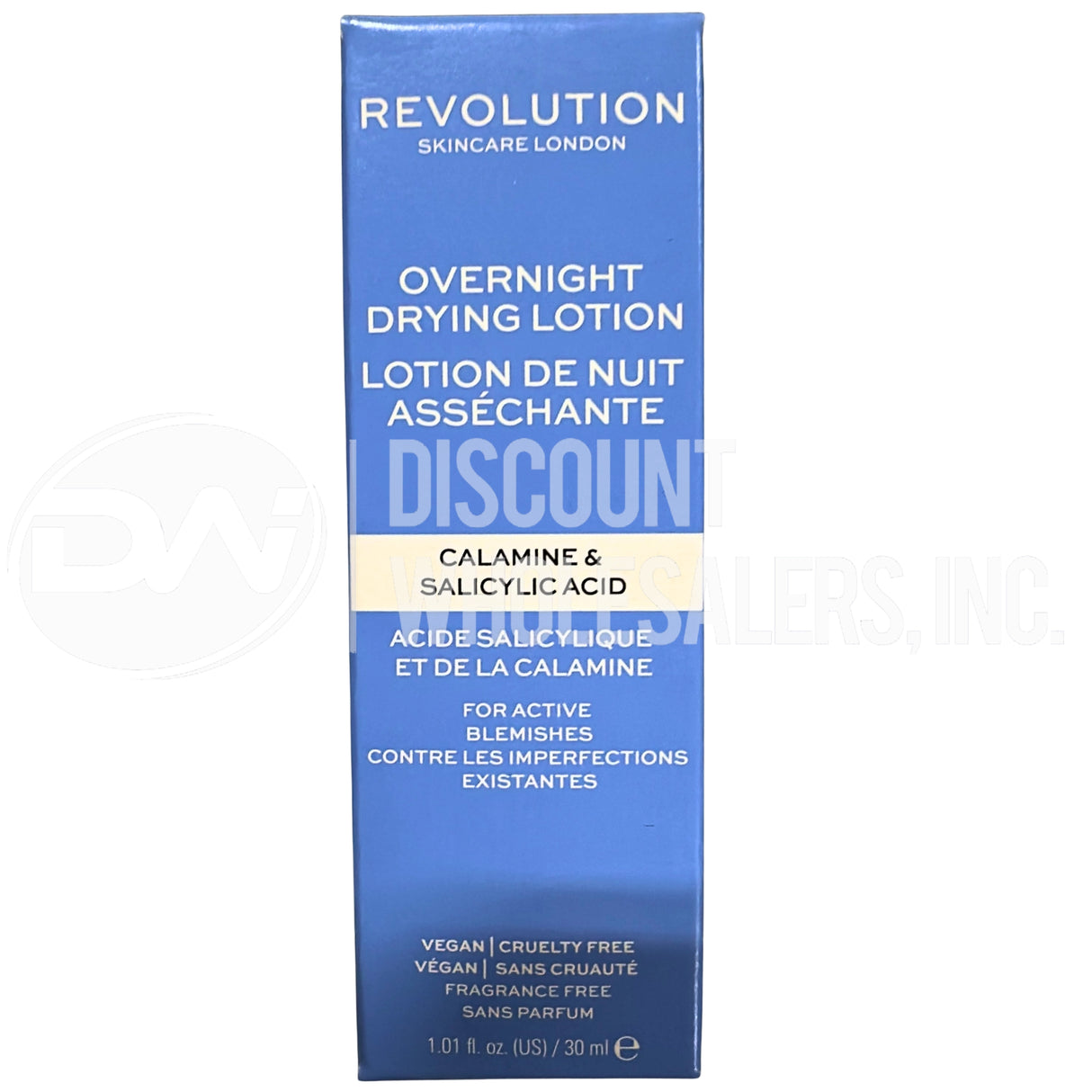 Revolution Overnight Drying Lotion Calamine & Salicylic Acid For Blemishes 1.01 Oz (96 Pcs Lot)