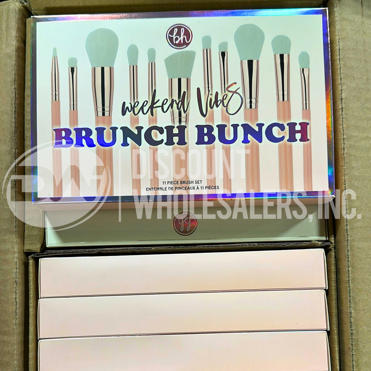 BH Cosmetics Brunch Bunch 11 Piece Makeup Brush Set (144 Pcs Lot)