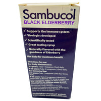 Thumbnail for Sambucol Black Elderberry Kids 2 Years & Older Gluten Free Berry Flavor Dietary Supplement 4 FL OZ Syrup