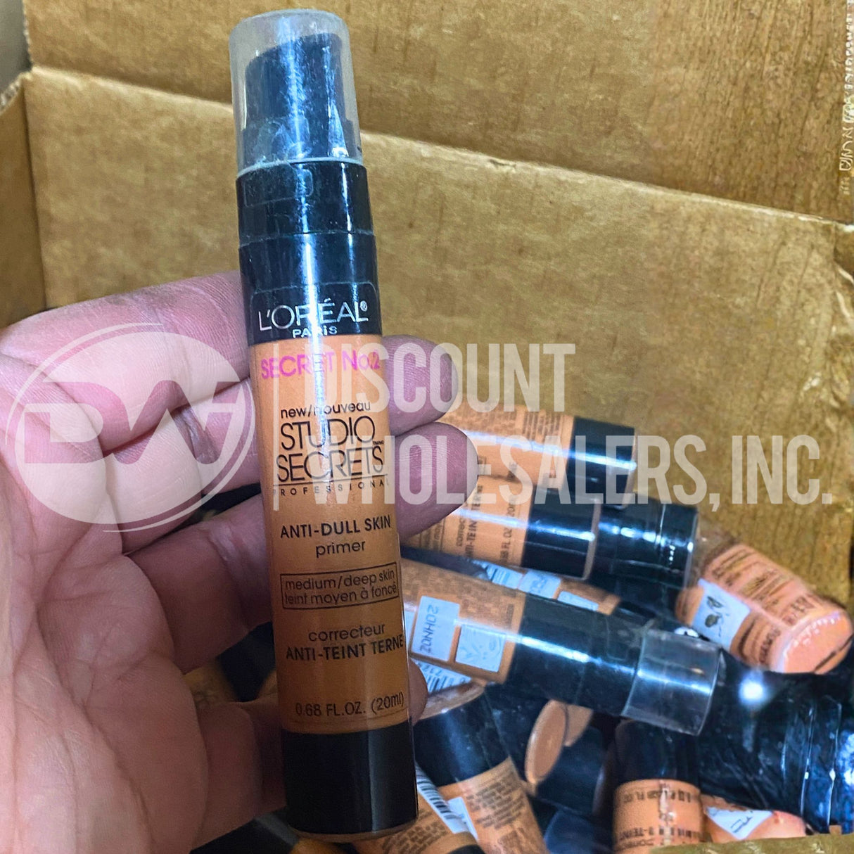 L'oreal Secret No.2 Studio Secrets Anti-Dull Skin Primer Medium-Deep (90 Pcs Lot)