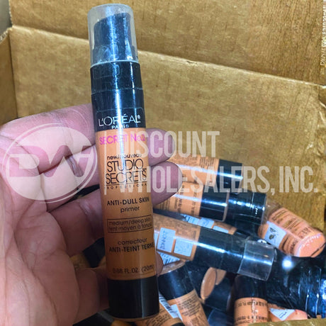 L'oreal Secret No.2 Studio Secrets Anti-Dull Skin Primer Medium-Deep (90 Pcs Lot)