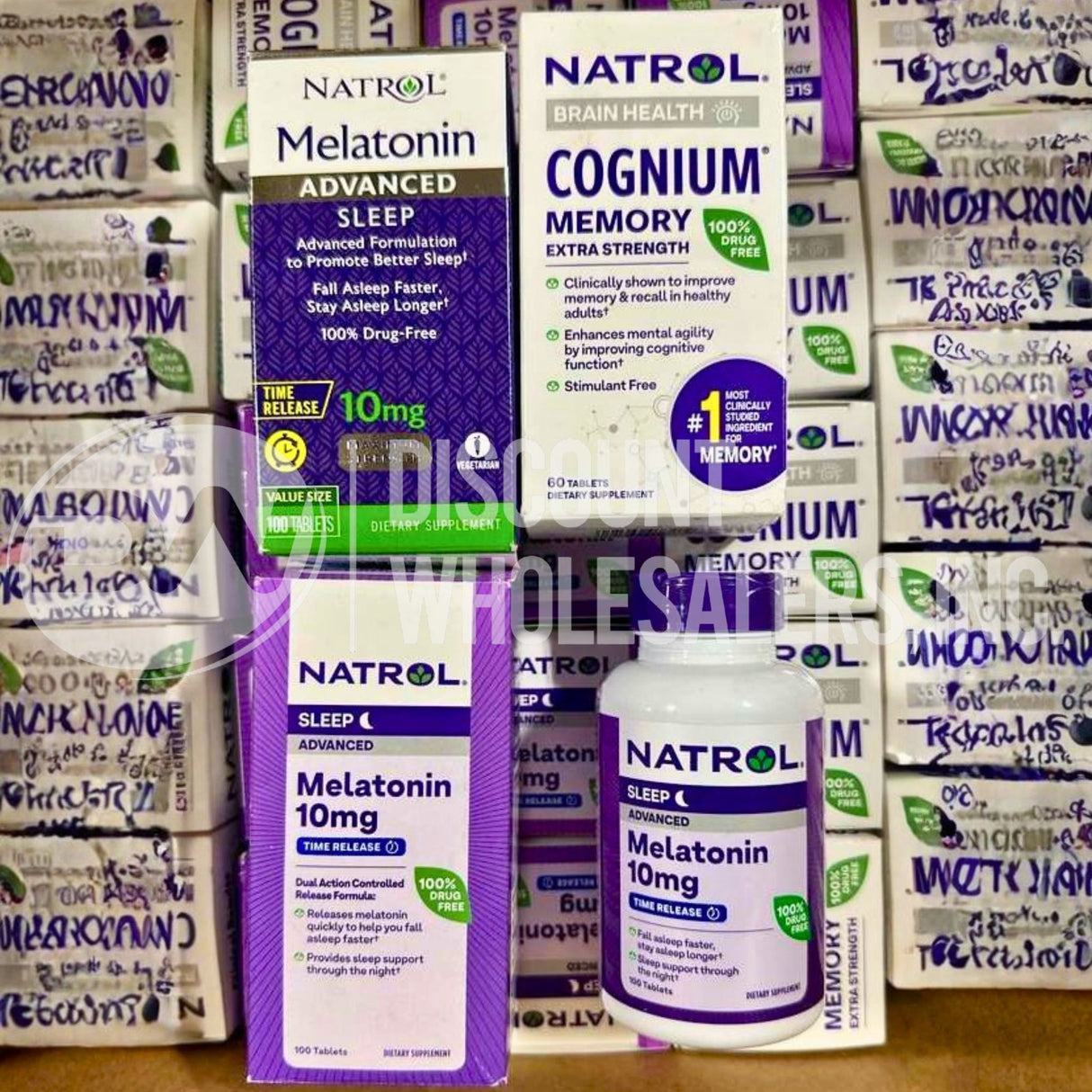 Vitamins Assorted Different Sizes (50 Pcs Lot)