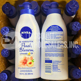 Nivea Oil Infused Peach Blossom and Avocado Oil Body Lotion, 16.9 Fl Oz (72 Pcs Lot)