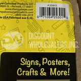 Royal Brites White Poster Boards 11" x 14" White 5 Pack Set For Crafts Art (70 Pcs Lot)