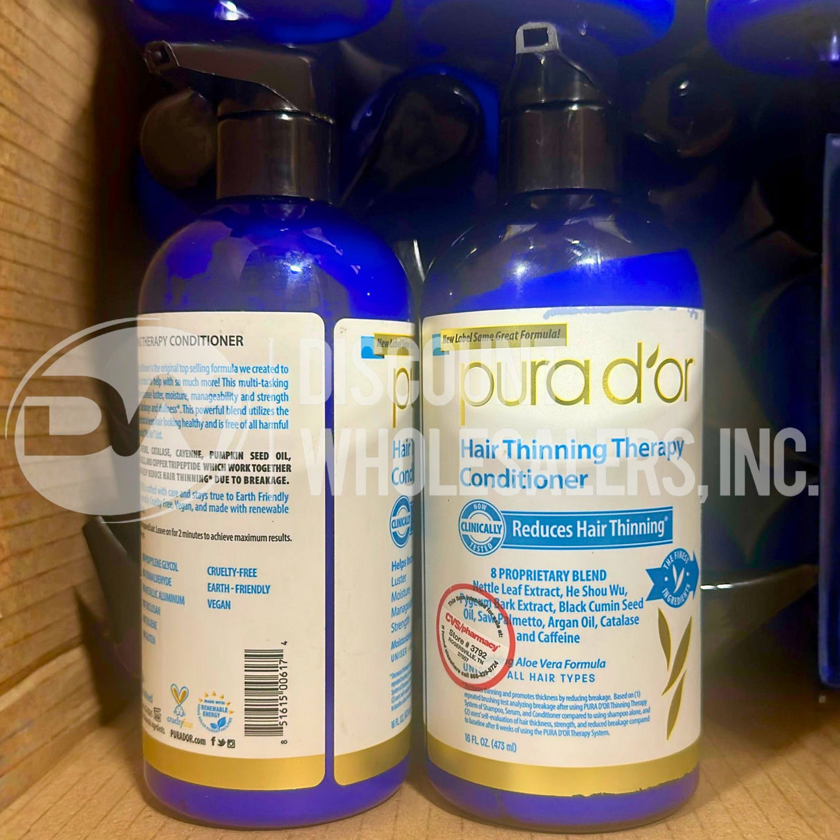 PURA D’OR Hair Thinning Therapy Conditioner 16oz Biotin Blend 90% 16FL (82 Pcs Lot)