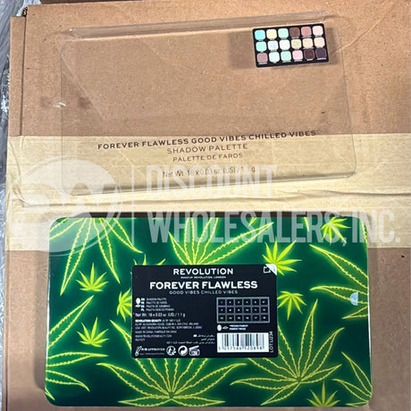 Revolution Chilled Vibes Forever Flawless Eyeshadow Palette (80 Pcs Lot)