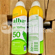 Alba Botanica SPF 50 Sensitive Sunscreen Spray Fragrance Free 5 Ounce (144 Pcs Lot)