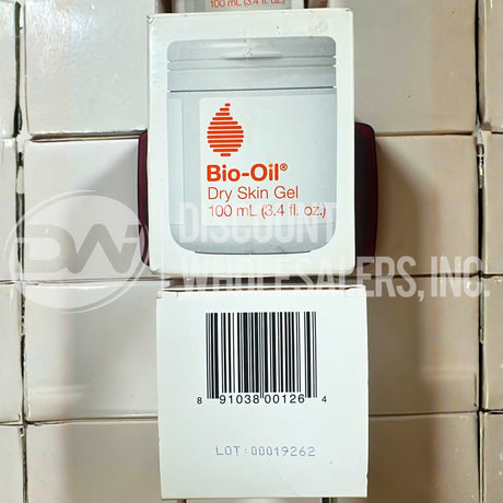 Bio-Oil Dry Skin Gel, Face and Body Moisturizer, Fast Absorbing Hydration (80 Pcs Lot)