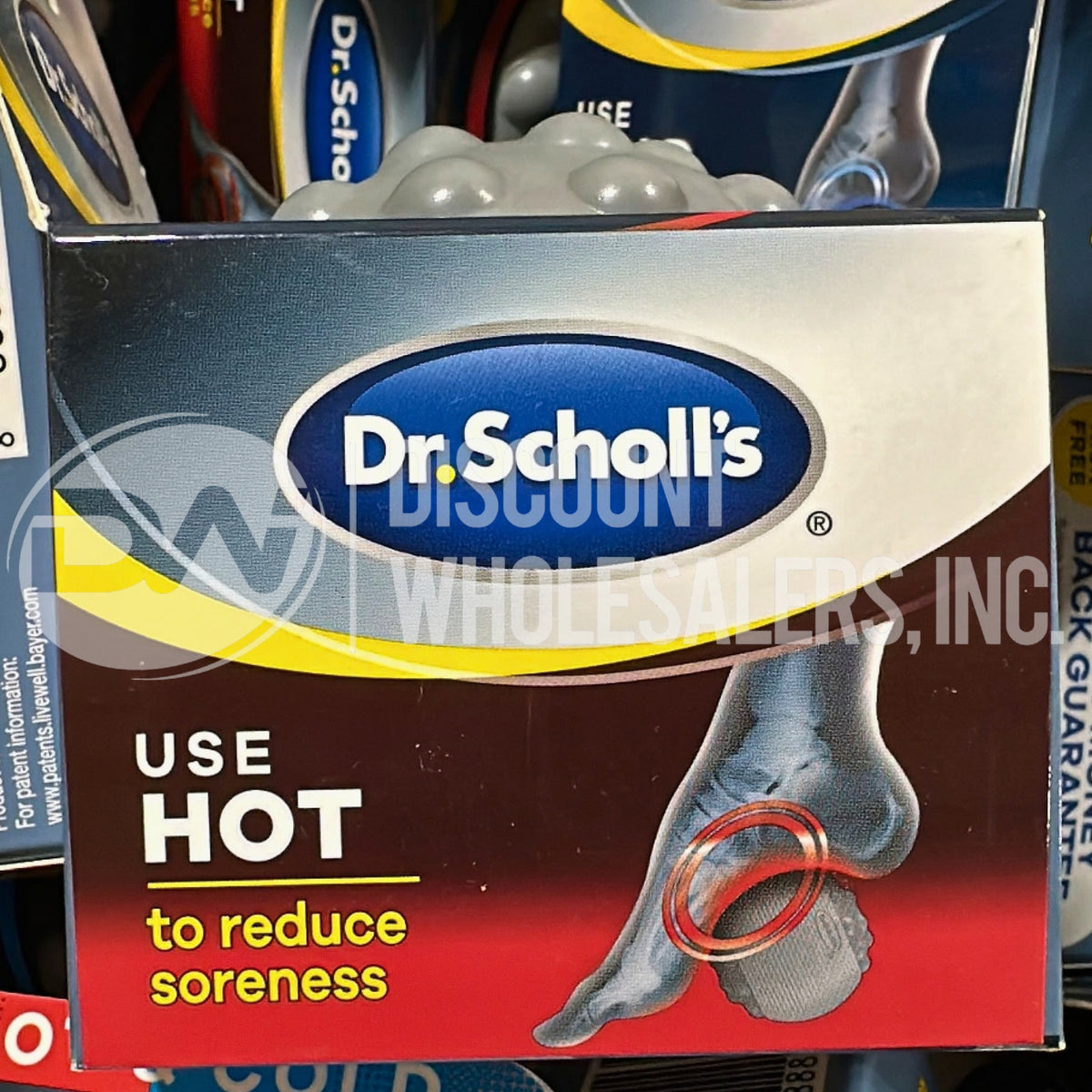 Dr. Scholl's Hot & Cold Massage Ball, Soothes Feet Muscles (65 Pcs Lot)