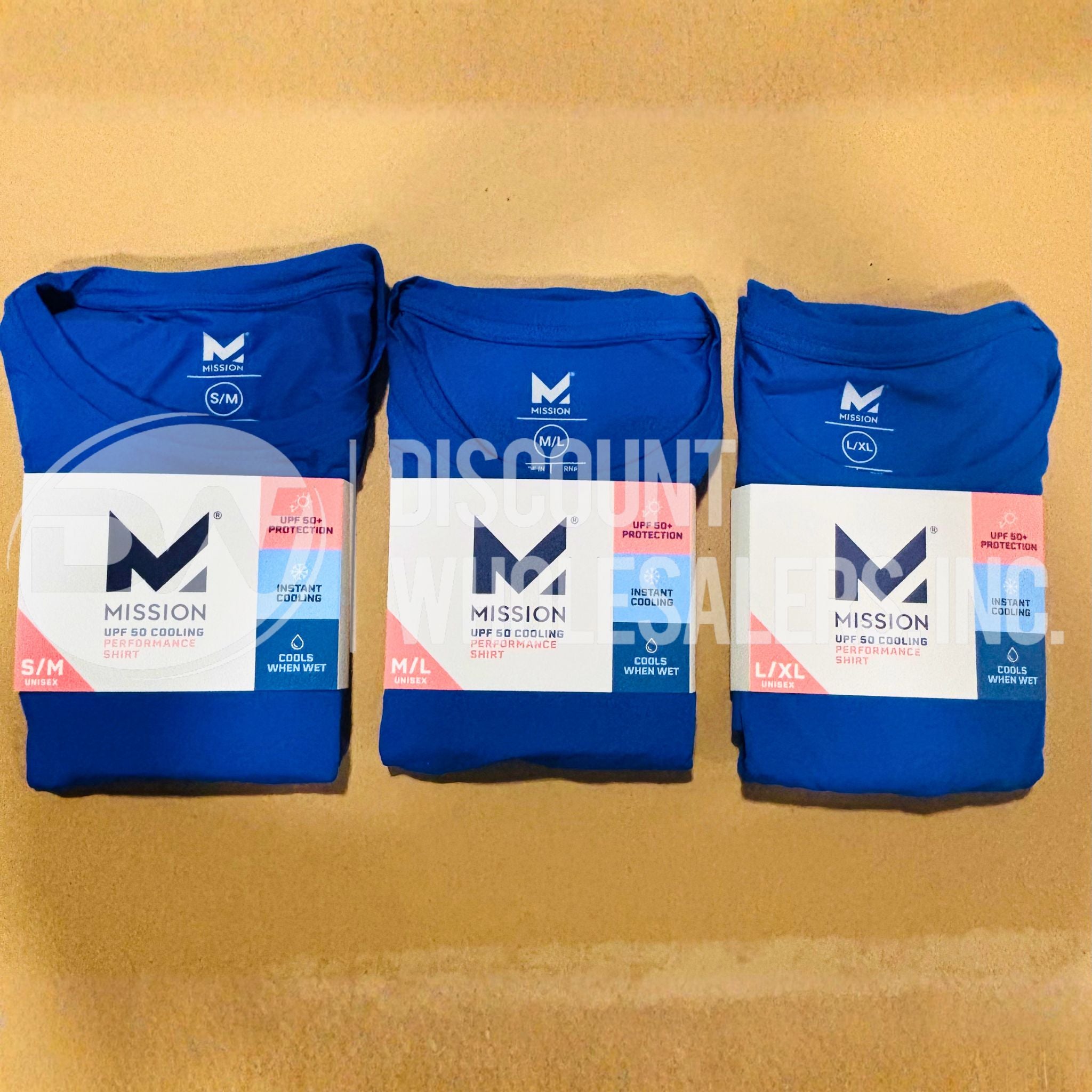Surtido de artículos Sun Gear (camisetas, sombreros y gorras), estilos, colores y tallas variados para venta minorista de temporada, (4/48 uds. por exhibidor) (192 piezas por palé)