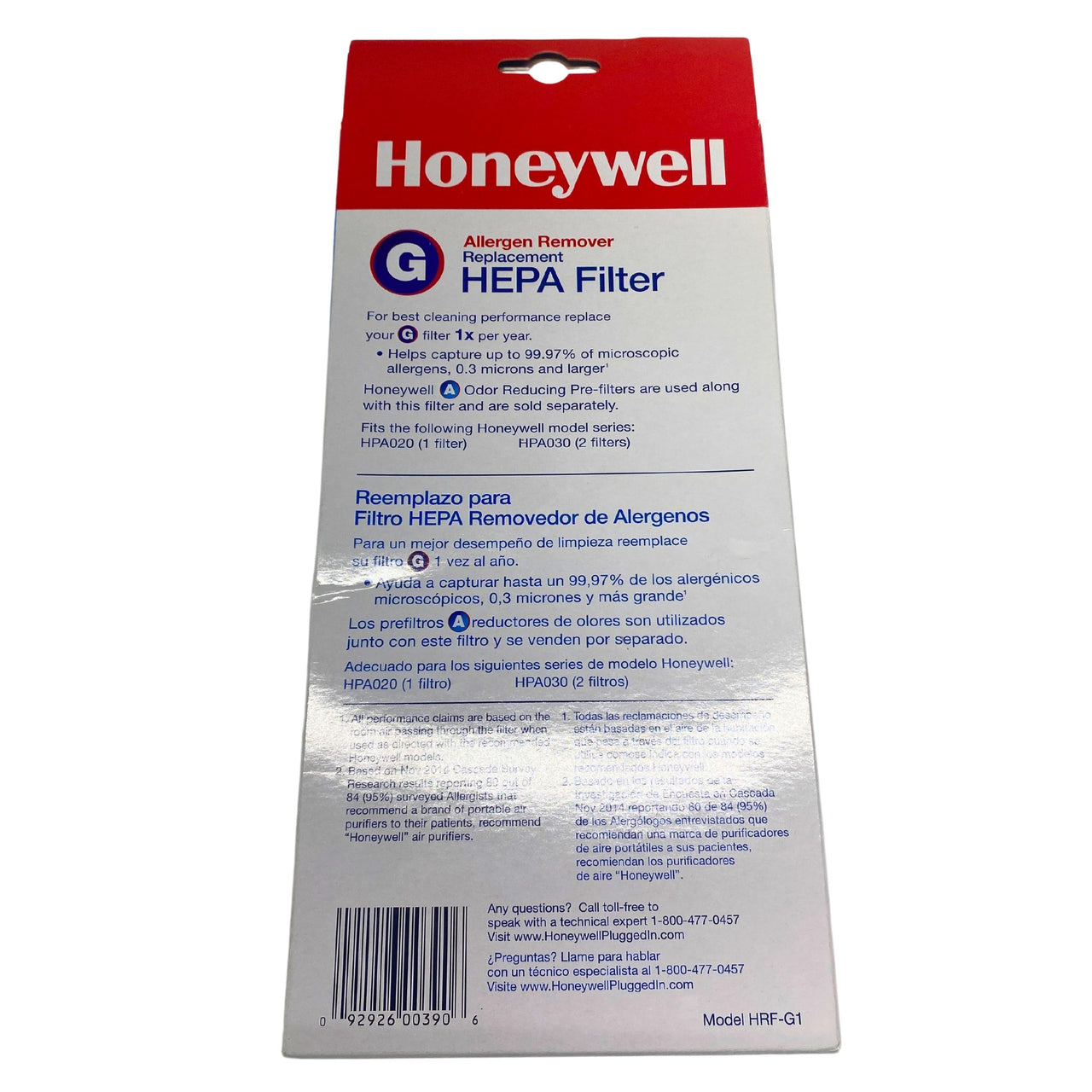 Honeywell the Doctor's Choice! Allergen Remover Replacement Hepa Filter Includes 1 Air Purifier Filter 