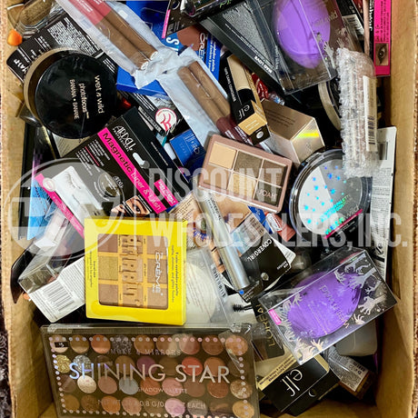 Wholesale Cosmetics & Makeup Mix Pallet Assorted Top Brands – (5,000 Pcs Per Pallet)
