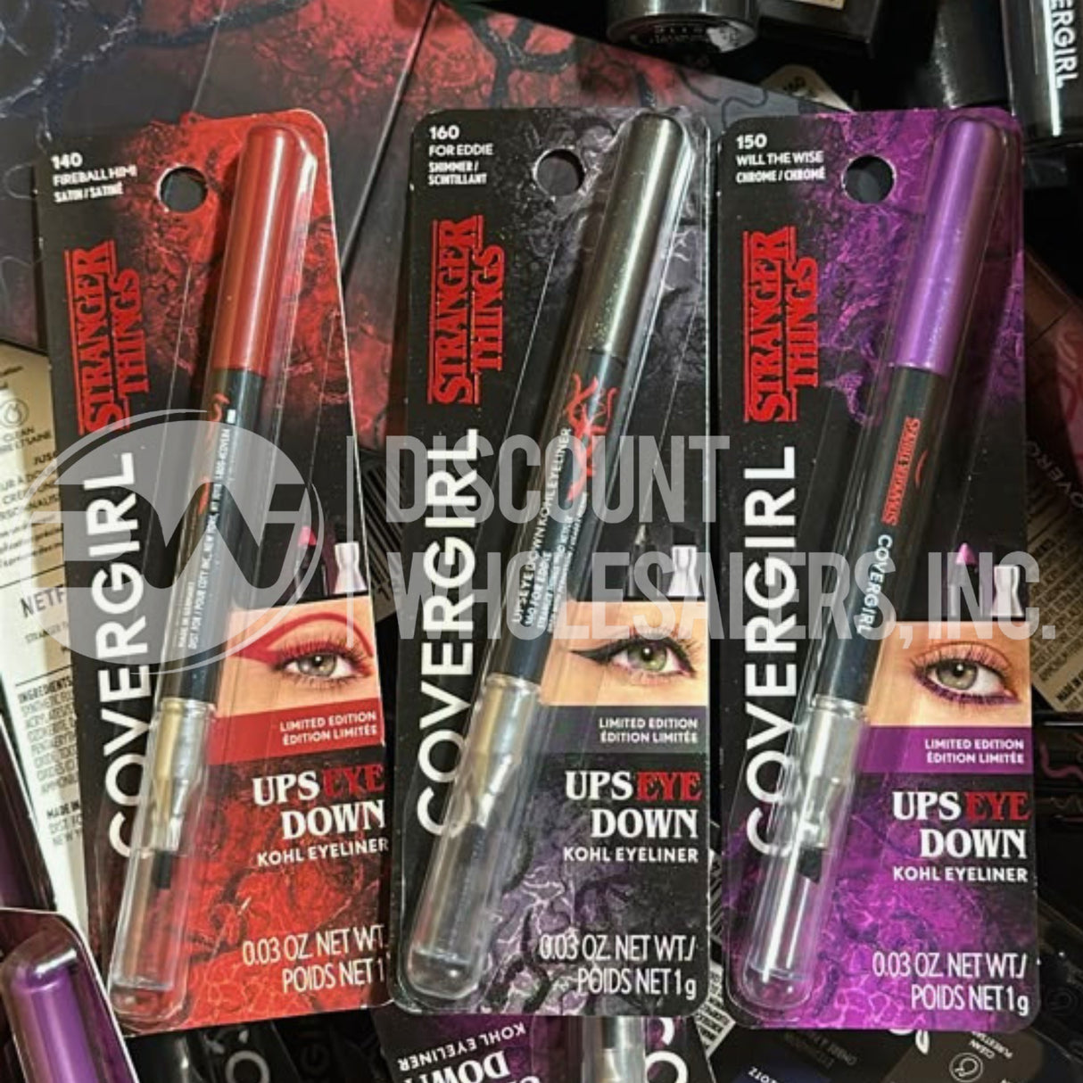 Covergirl x Stranger Things Makeup Mix Different Sizes (250 Pcs Lot)