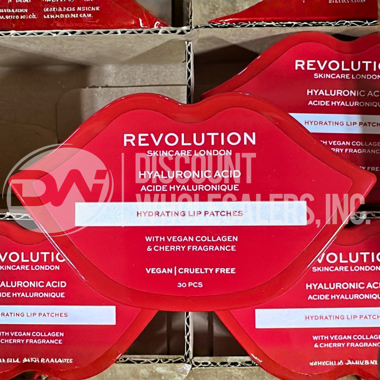 Revolution Hyaluronic Lip Patches 30 Ct (72 Pcs Lot)