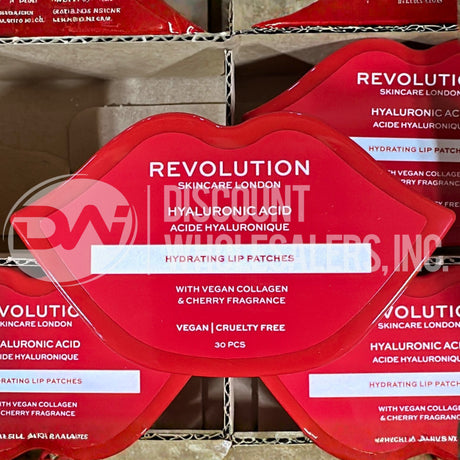 Revolution Hyaluronic Lip Patches 30 Ct (72 Pcs Lot)
